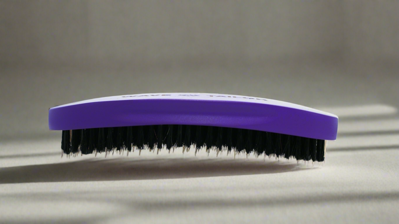 Premium Long-Curve Wave Brush (Hard Bristles)